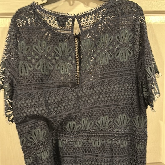 Navy lace dress. Brand new. Tags on. - Picture 4 of 5